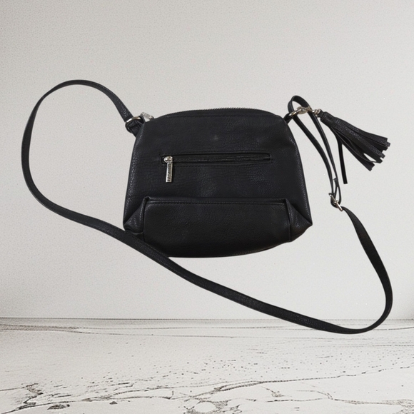 Roots Black Cute Crossbody Bag with Tassel - Picture 3 of 13
